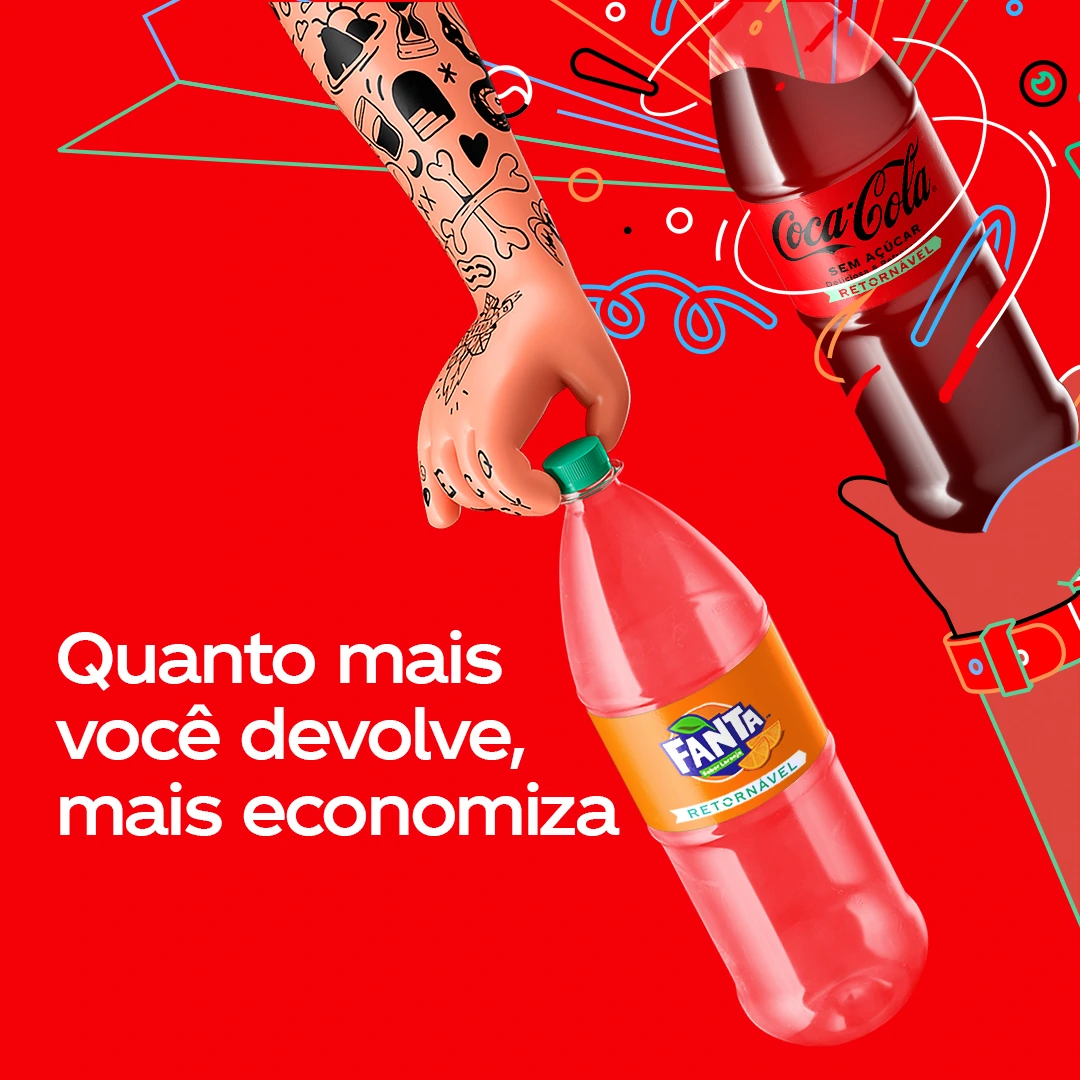 Coca-Cola & Fanta, Returnables Social
